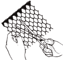 plastic mesh for balconies protection and fencing